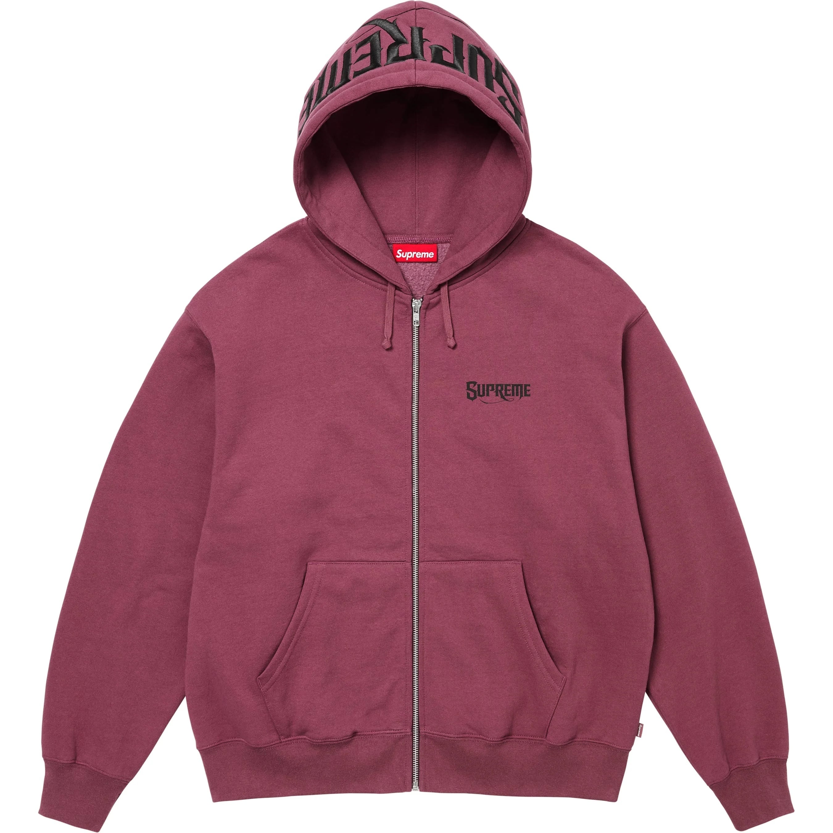 Mister Cartoon Zip Up Hooded Sweatshirt view 5